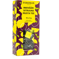 Forsman Pyramid Inkivääri Sitruuna tee 15 ps