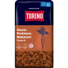 Torino 380g kaura-porkkana täysjyvämakaroni