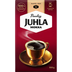 Paulig Juhla Mokka 500g kahvi suodatinjauhatus