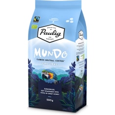 Paulig Mundo Luomu 500g kahvipapu