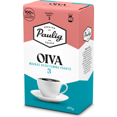 Paulig Oiva Suodatinjauhettu 475g kahvi