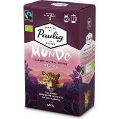 Paulig Mundo Mexico Luomu Suodatinjauhatus 500g kahvi