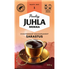 Paulig Juhla Mokka Sarastus Suodatinjauhatus 500g kahvi
