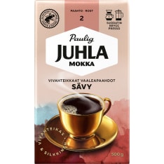 Paulig Juhla Mokka Sävy Suodatinjauhatus 500g kahvi