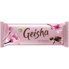 Fazer Geisha hazelnut nougat milk chocolate tablet 100g