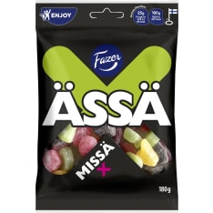 Fazer Missä X 180 g karkkipussi