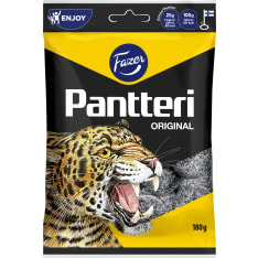 Fazer Pantteri 180 g karkkipussi