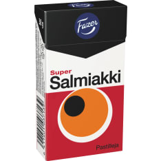 Fazer Super Salmiakki 38 g lozenge candy box