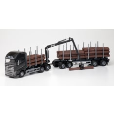 EMEK 70303E Volvo FH16 musta tukkirekka