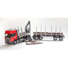 EMEK Scania CR 20H tukkirekka ohjaamonosturilla