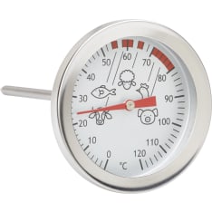 Suomen Lämpömittari 925 ruostumaton ø 50 mm paistimittari