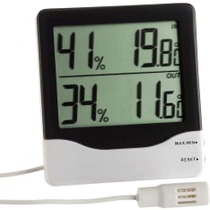Suomen Lämpömittari 3062 humidity and temperature meter with wire sensor