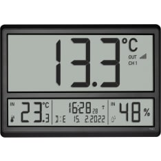 Suomen Lämpömittari 7650 wireless thermometer with a large screen