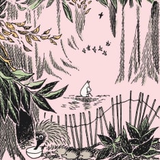 Moomin Kaipaus Vaaleanpunainen 20kpl 24cm lautasliina