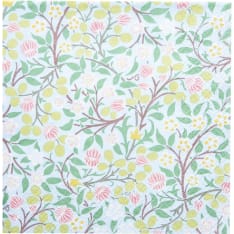 William Morris Clover vaaleansininen 20 kpl lautasliina