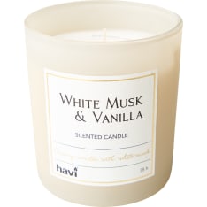 Havi White Musk & Vanilla Scented Candle