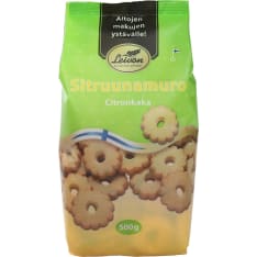 Leivon Sitruunamuro 500 g pikkuleipä