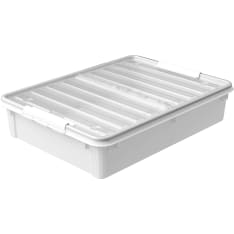 SmartStore 60 l valkoinen sängynaluslaatikko