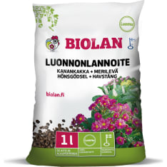 Biolan 1l chicken poop+seaweed natural fertilizer