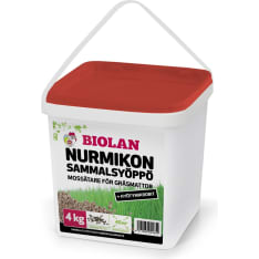 Biolan 4 kg nurmikon sammalsyöppö
