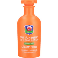 Erittäin Hieno Suomalainen Appelsiininkukka & Vehnä 300 ml shampoo hennoille hiuksille