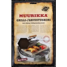 Muurikka grilli-/savustuskori