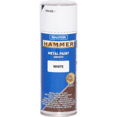 Maston Hammer smooth white 400ml spray paint