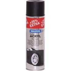 Maston AutoAcryl 500ml mattamusta spraymaali