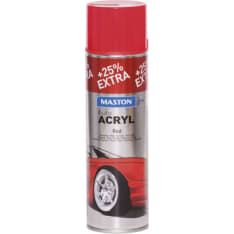 Maston AutoAcryl 500ml punainen spraymaali