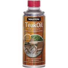 Maston Teak Oil 450 ml väritön hoitoaine