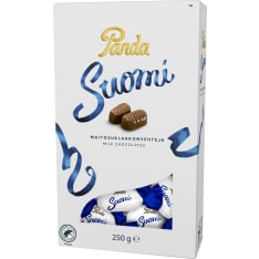 Panda Suomi 250 g maitosuklaakonvehti