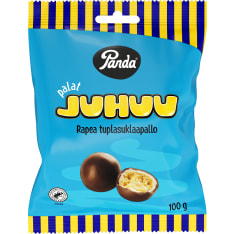 Panda Palat Juhuu crunchy double chocolate bite 100 g