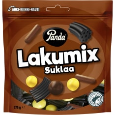 Panda LakuMix Chocolate 275 g licorice mix
