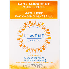 Lumene VALO 50 ml Heleyttävä yövoide