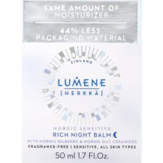 Lumene HERKKÄ Rauhoittava & ravitseva 50 ml yövoide