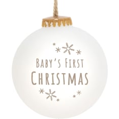 Weiste baby's 1st xmas-pallo