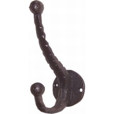 Weiste valurautainen naulakkokoukku