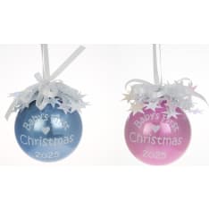 Weiste Baby 85 mm joulupallo