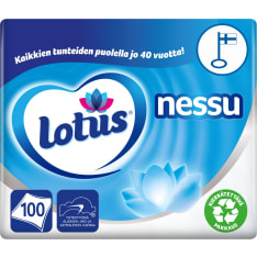 Lotus Nessu 100 kpl nenäliina