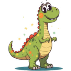 Johan Dinosaur Magnet