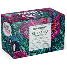 Nordqvist Seikkailu RFA 20x1,65 g musta pussitee