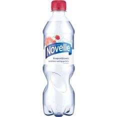 Hartwall Novelle Vadelma-Veriappelsiini 0,5 l kivennäisvesi