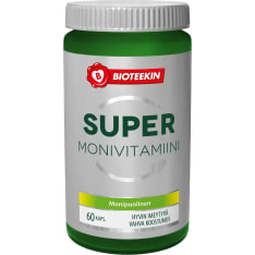 Bioteekin Super Monivitamiini 60 kaps ravintolisä
