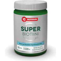 Bioteekin Super Biotiini 90 tabl. ravintolisä