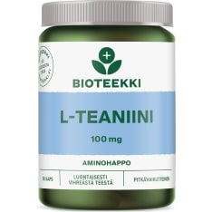 Bioteekki L-Teaniini 90 kaps. ravintolisä