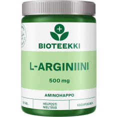 Bioteekki L-Arginiini 90 tabl. ravintolisä