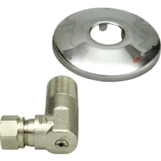 Opal E077022 s 1/2x10 UK EM chrome corner connector