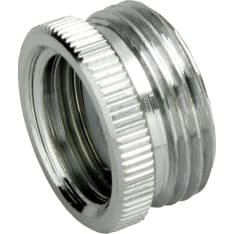 Opal chromed 3/4 UK - 1/2 SK Conversion nipple