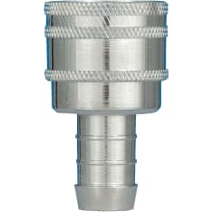 Opal 10 mm chrome-plated hose connector housing