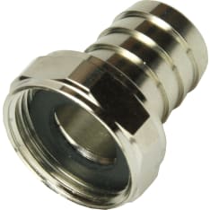 Opal 3/4"x19 mm chrome-plated hose connector with internal threads